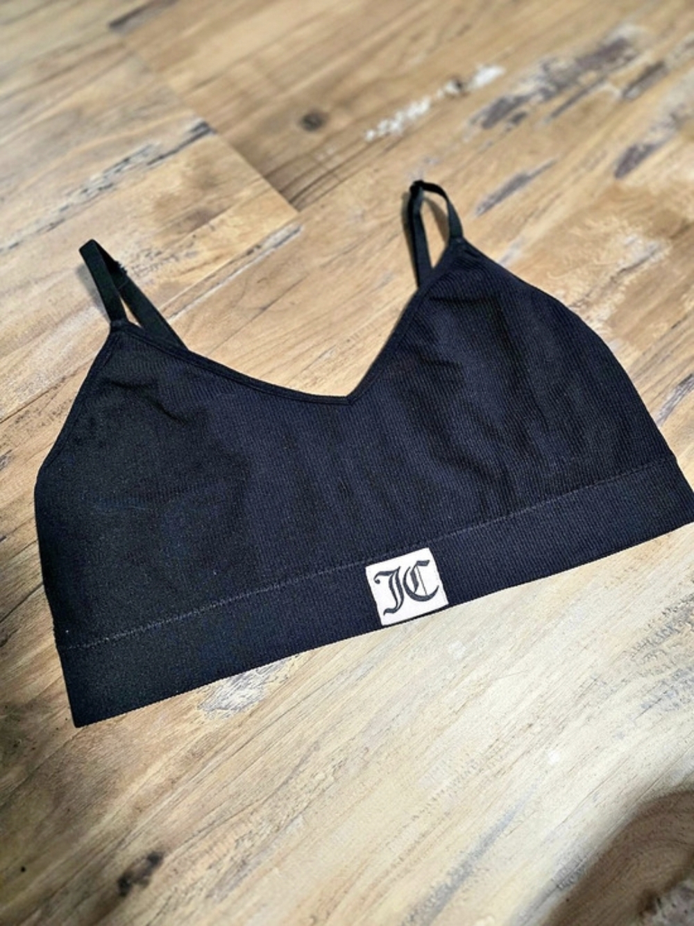 Juicy Couture Black Sports Bra
